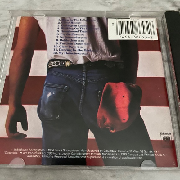 Bruce Springsteen- Born In The U.S.A. CD - Picture 2 of 6